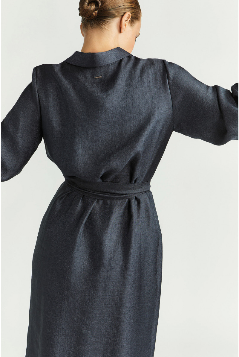 Robe-chemise brillante