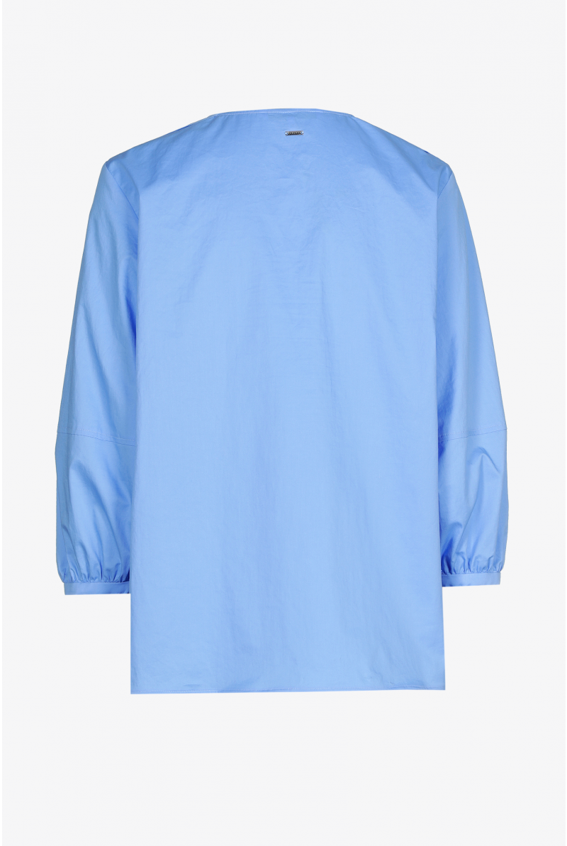 Blouse met pofmouwen