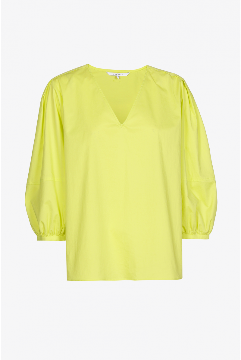 Blouse à manches bouffantes