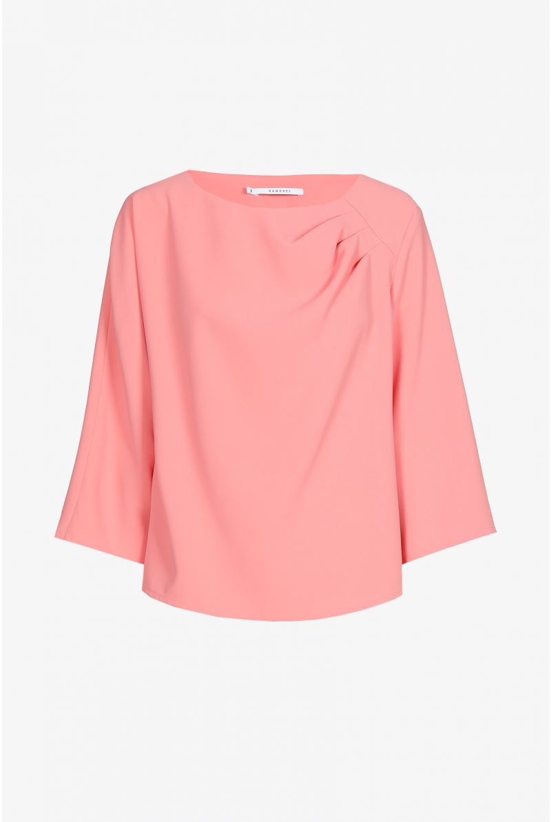 Bluse aus recyceltem Polyester