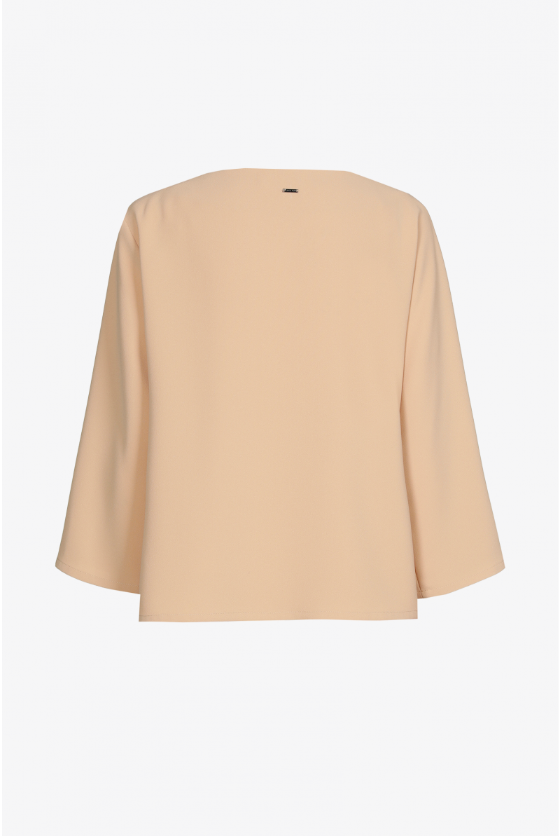 Blouse made from recycled polyester