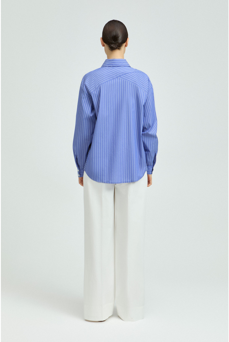 Blouse à rayures