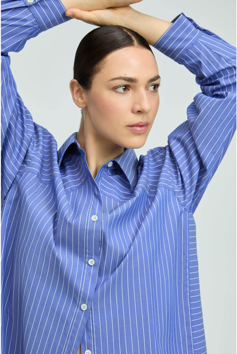 Blouse à rayures