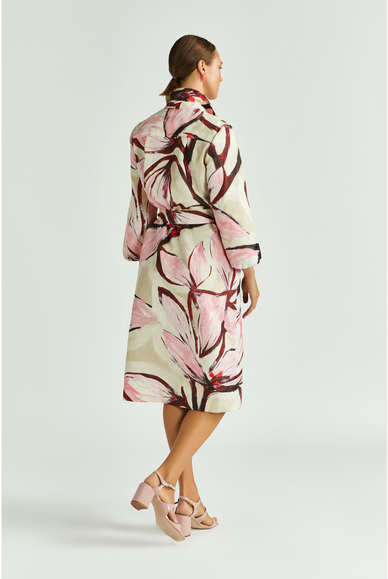 Robe à motif floral