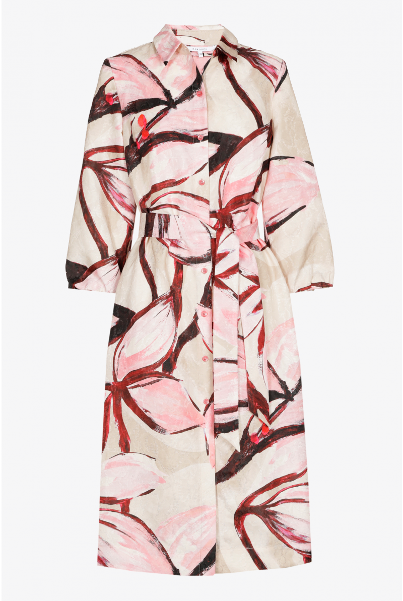 Robe à motif floral