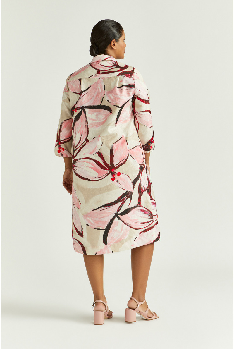 Robe à motif floral