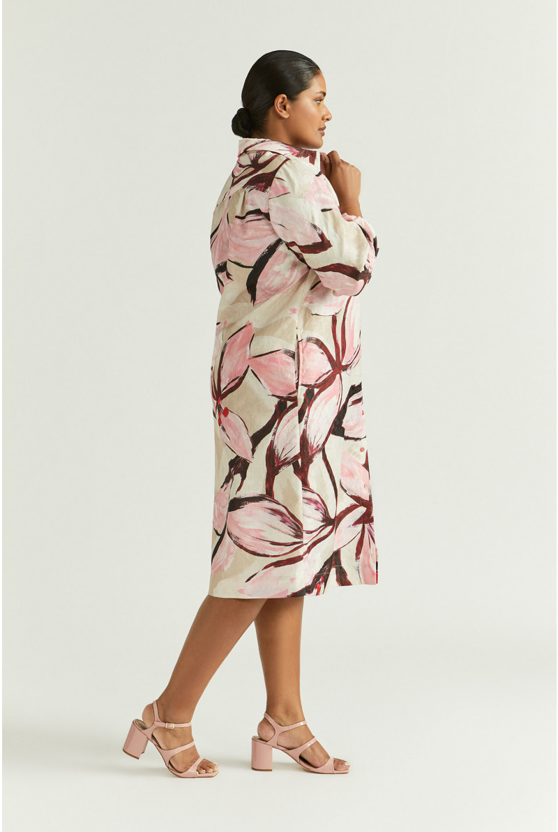 Robe à motif floral