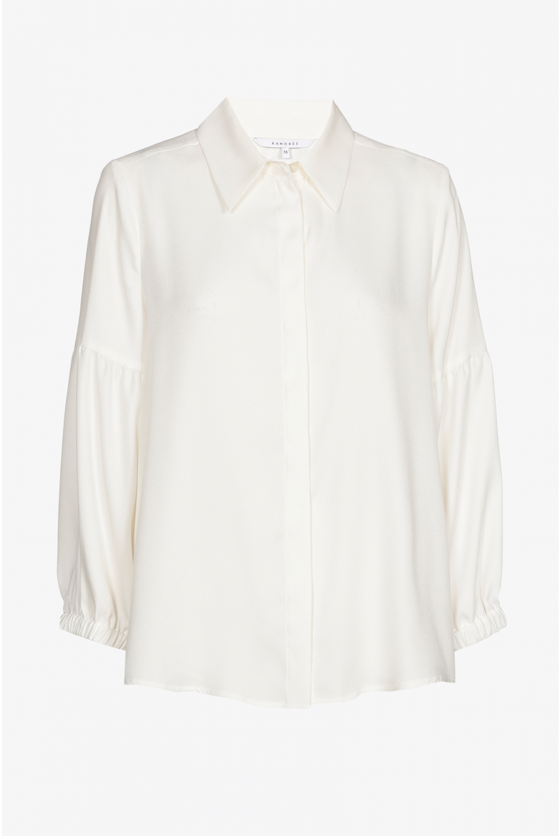 Blouse avec des détails au niveau des manches