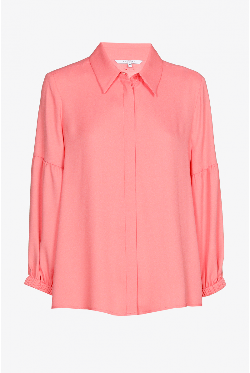 Blouse avec des détails au niveau des manches
