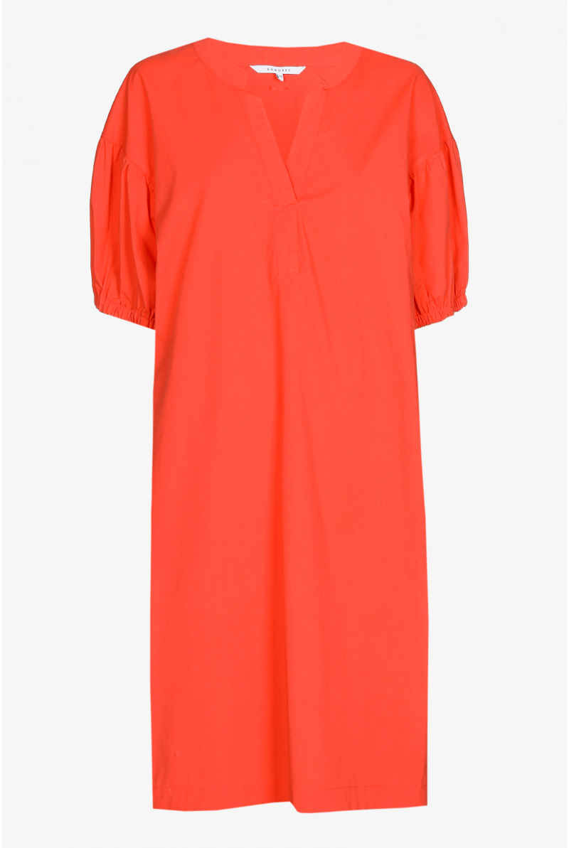 Robe droite en coton biologique