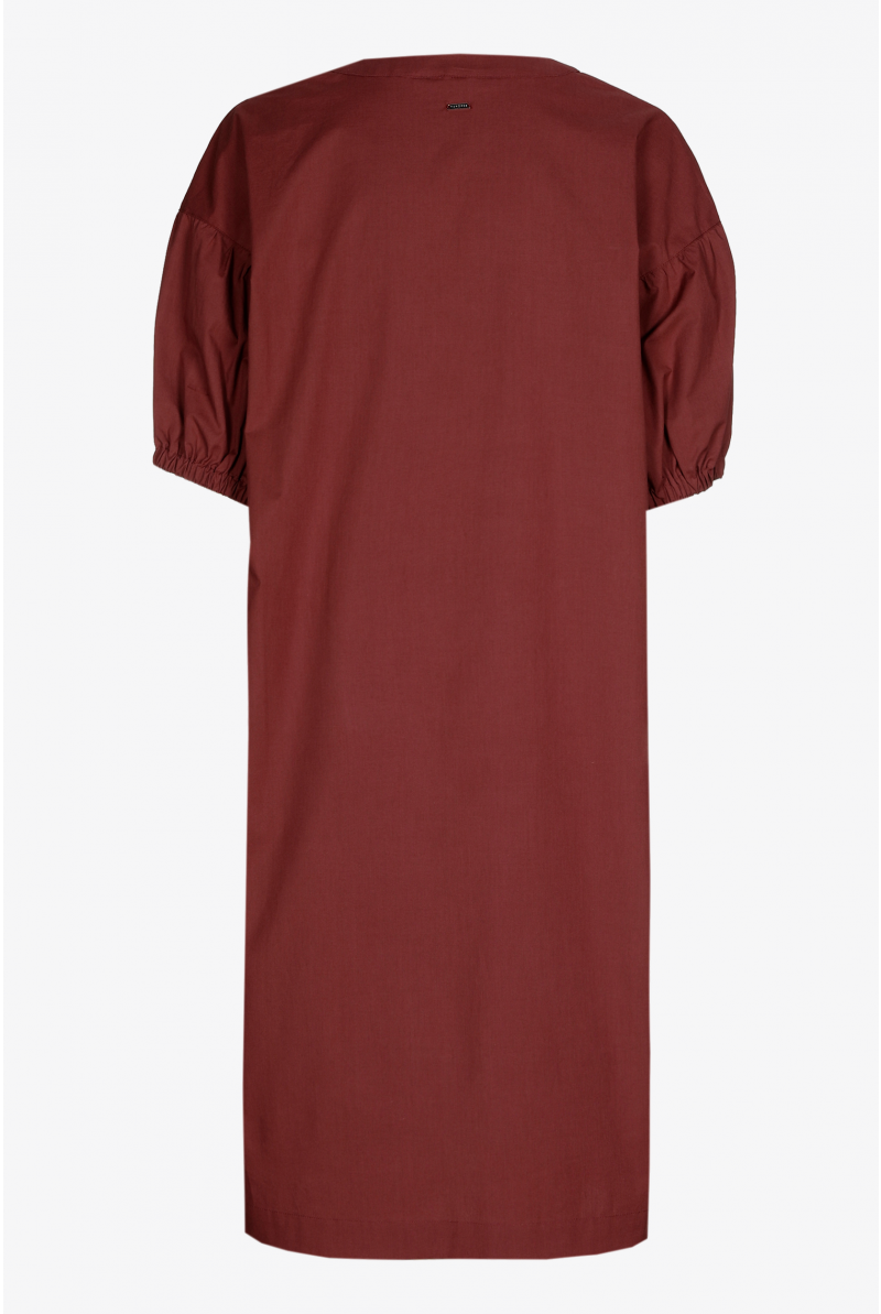 Robe droite en coton biologique