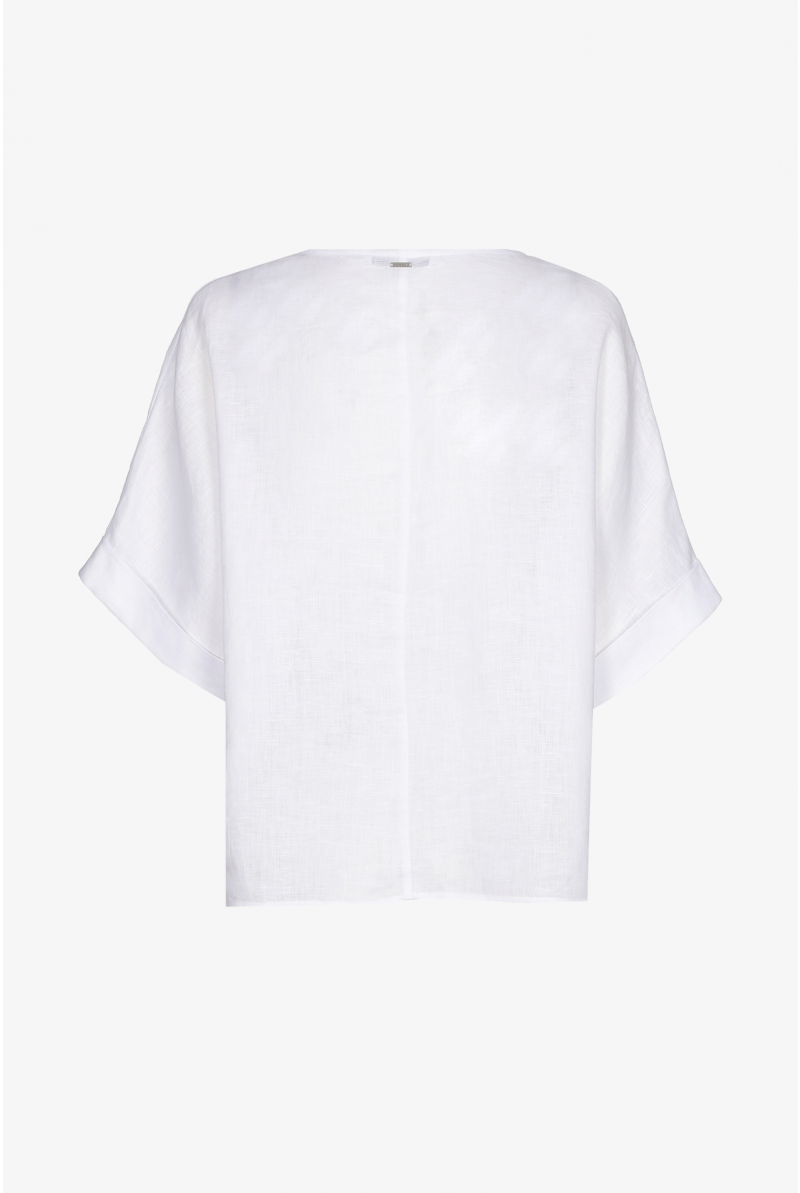 Blouse in a summery linen