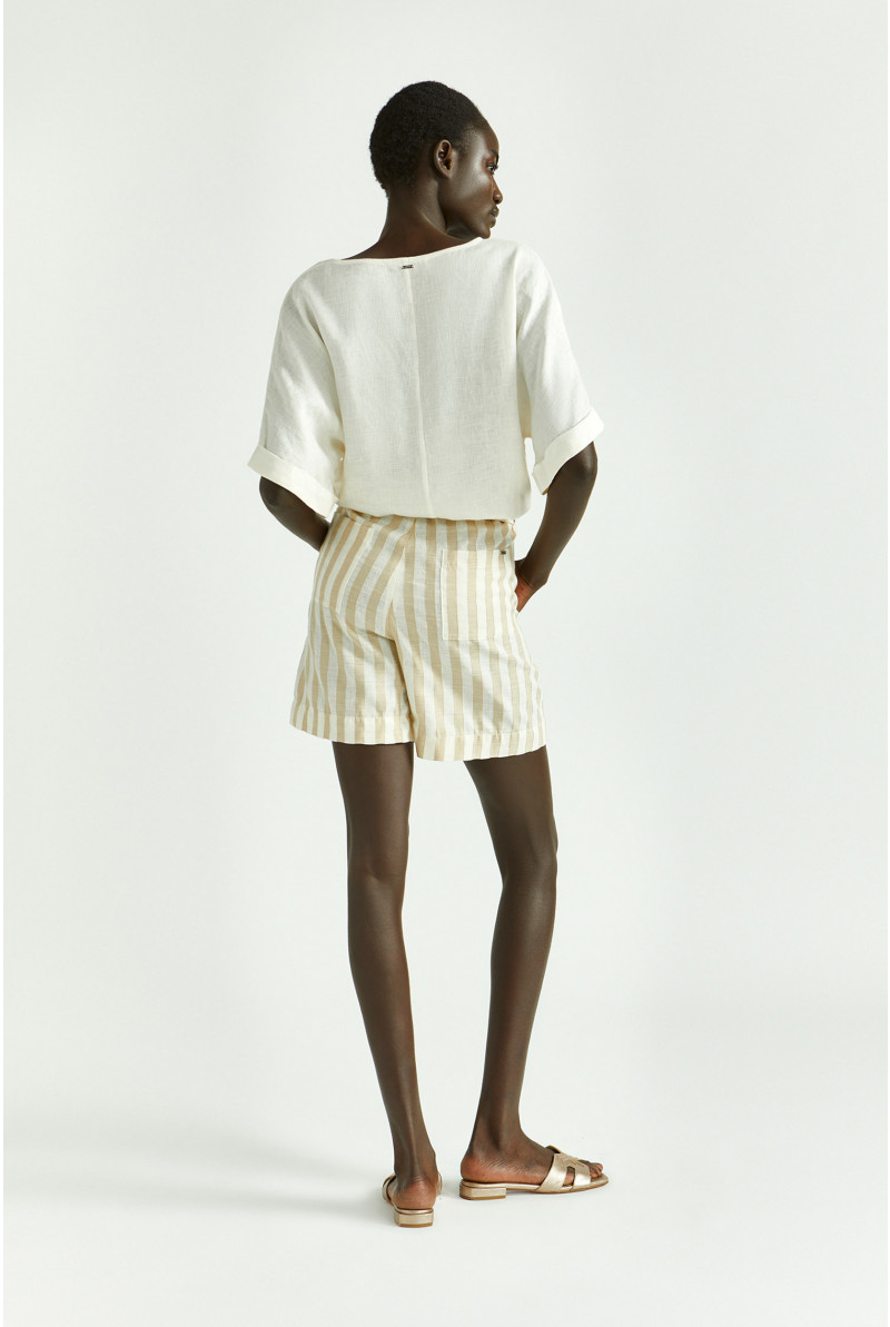 Blouse in zomers linnen