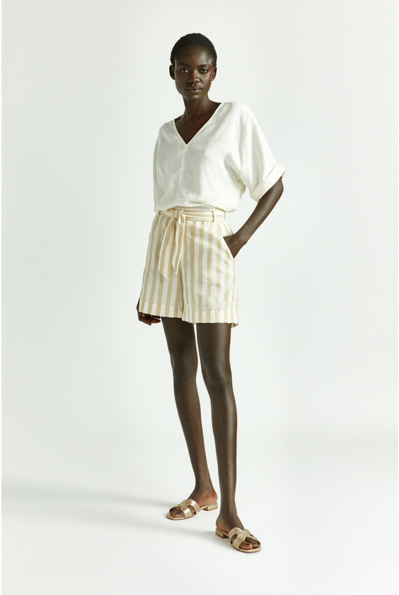 Blouse in zomers linnen