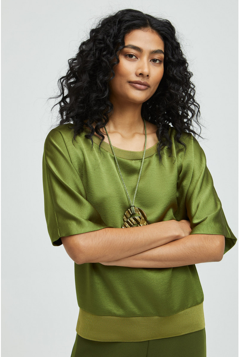 Blouse à manches courtes