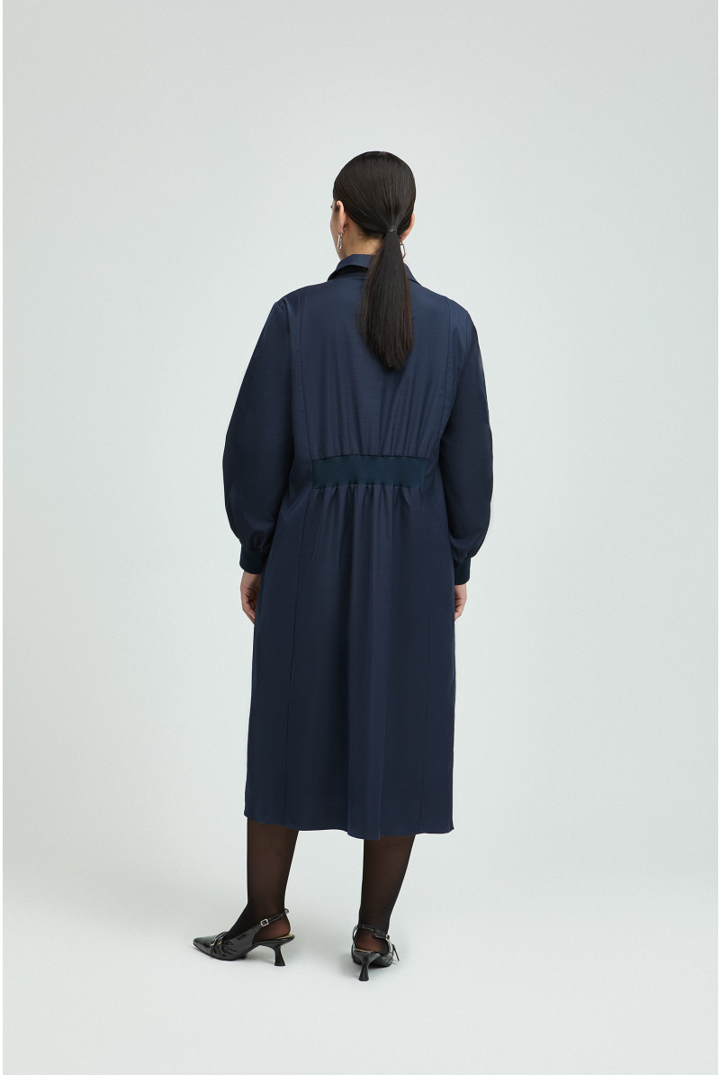 Blusenkleid mit Knopfleiste