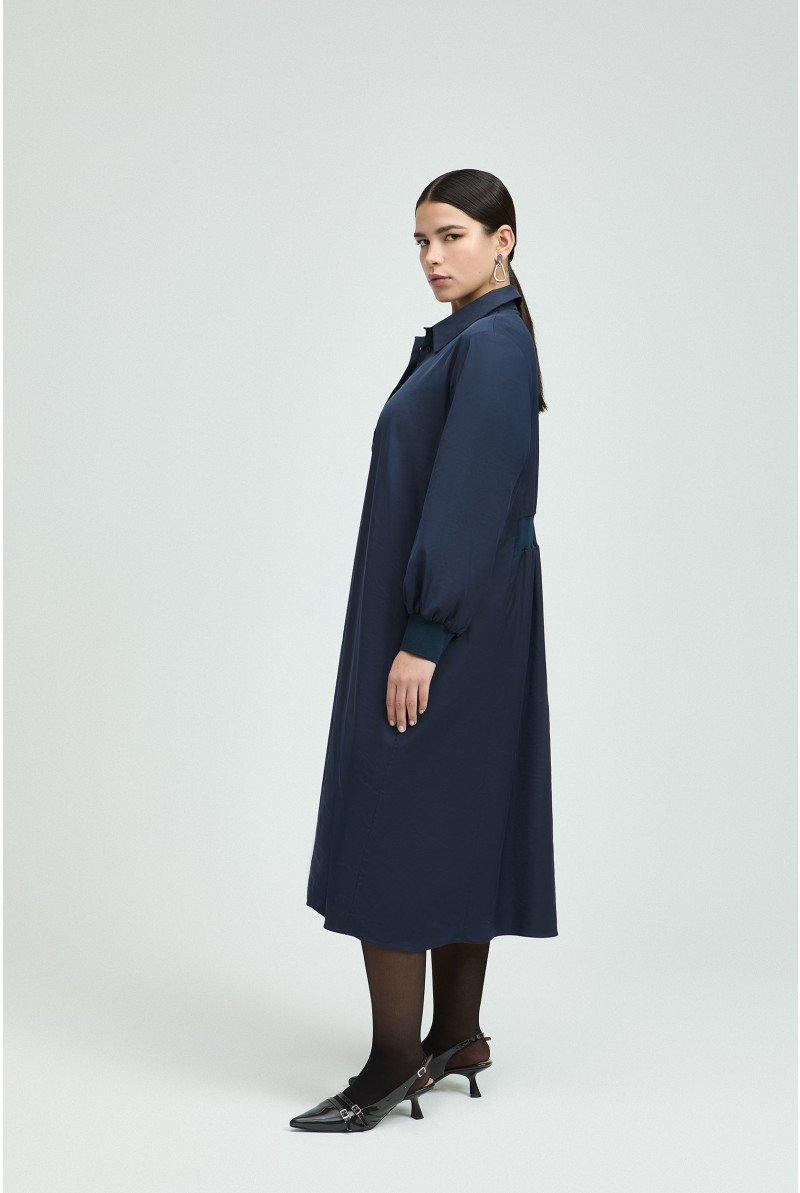Blusenkleid mit Knopfleiste
