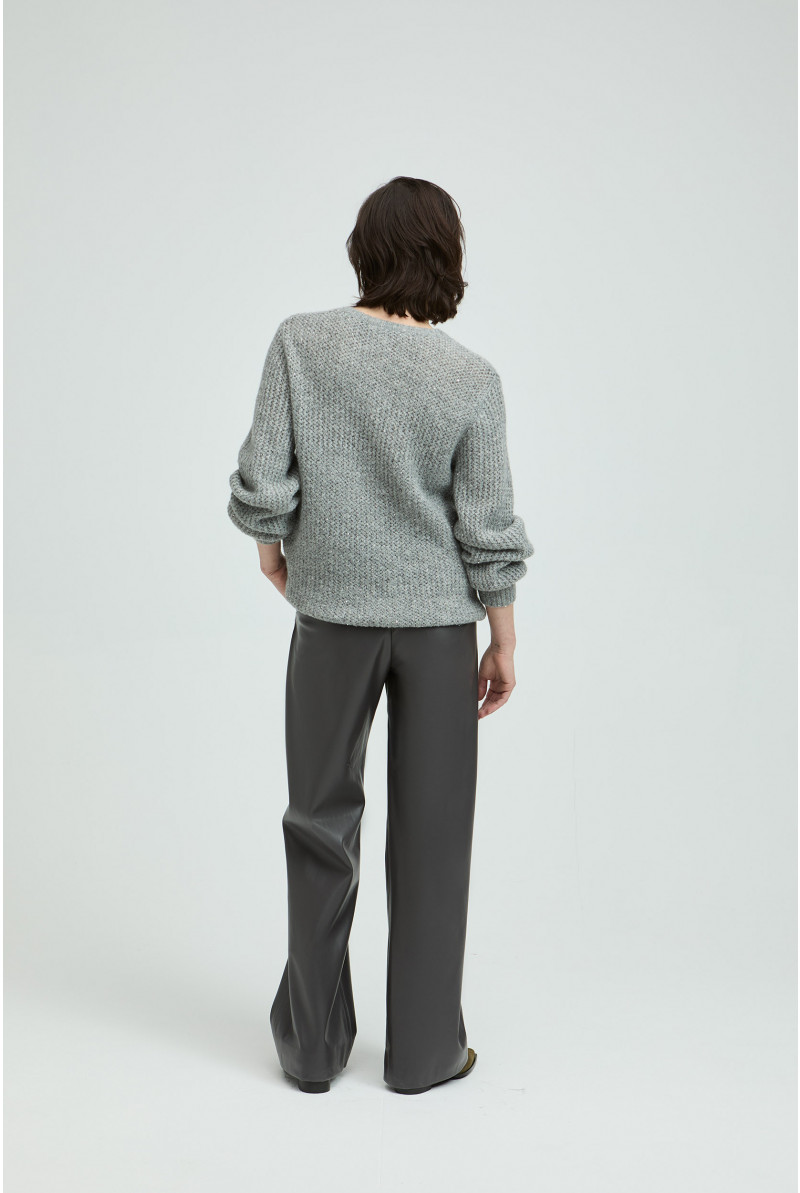 Pantalon en faux cuir