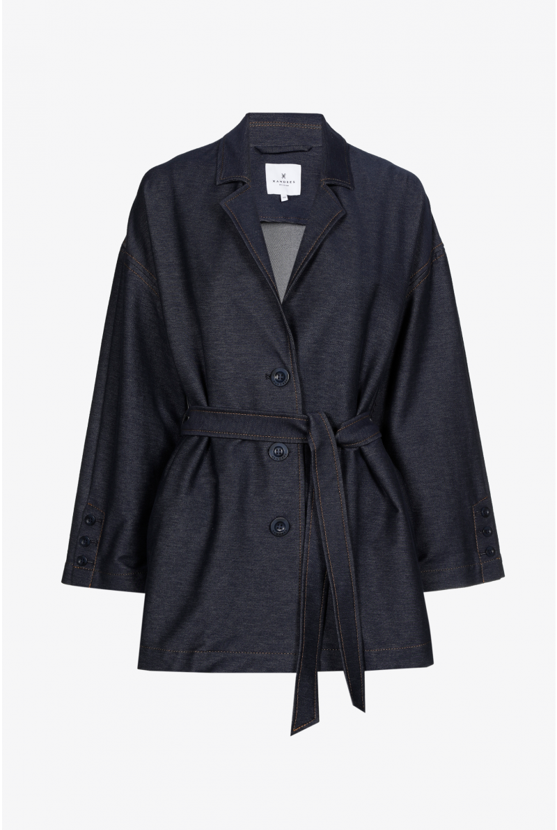 Veste en jean habillée