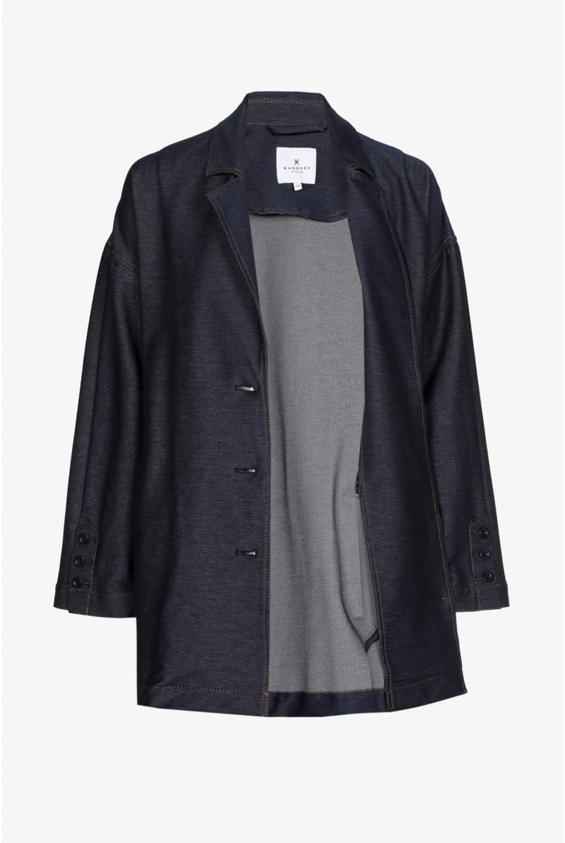 Veste en jean habillée