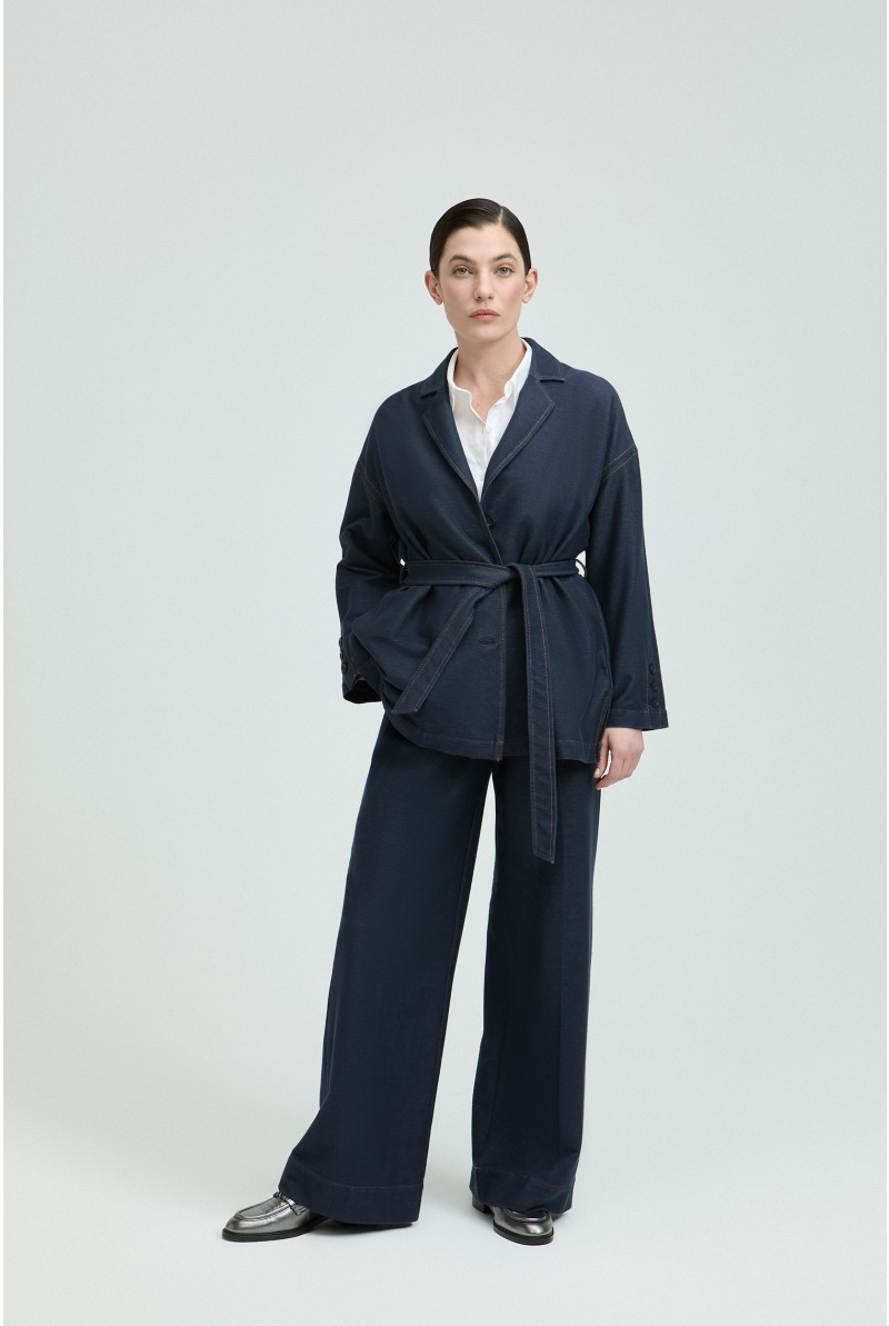 Veste en jean habillée