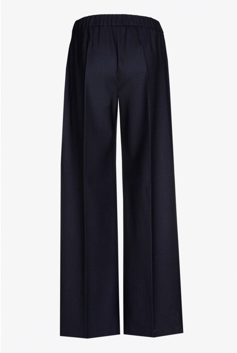 Geklede broek met rechte pijpen