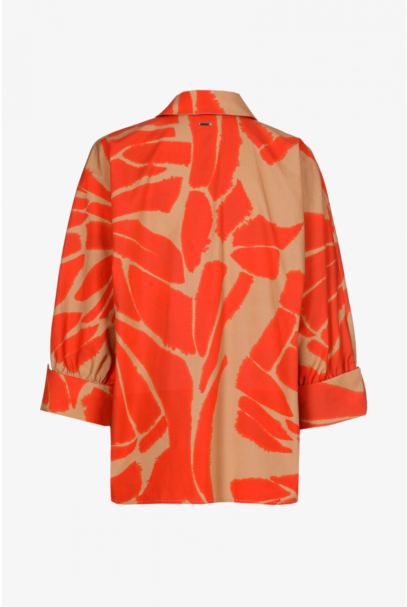 Katoenen blouse met print