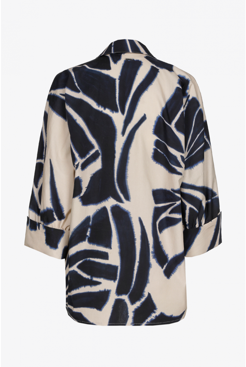 Katoenen blouse met print