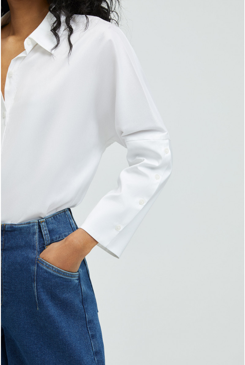 Lange hemdblouse