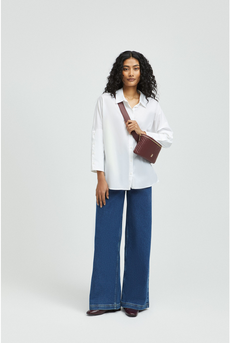 Lange hemdblouse