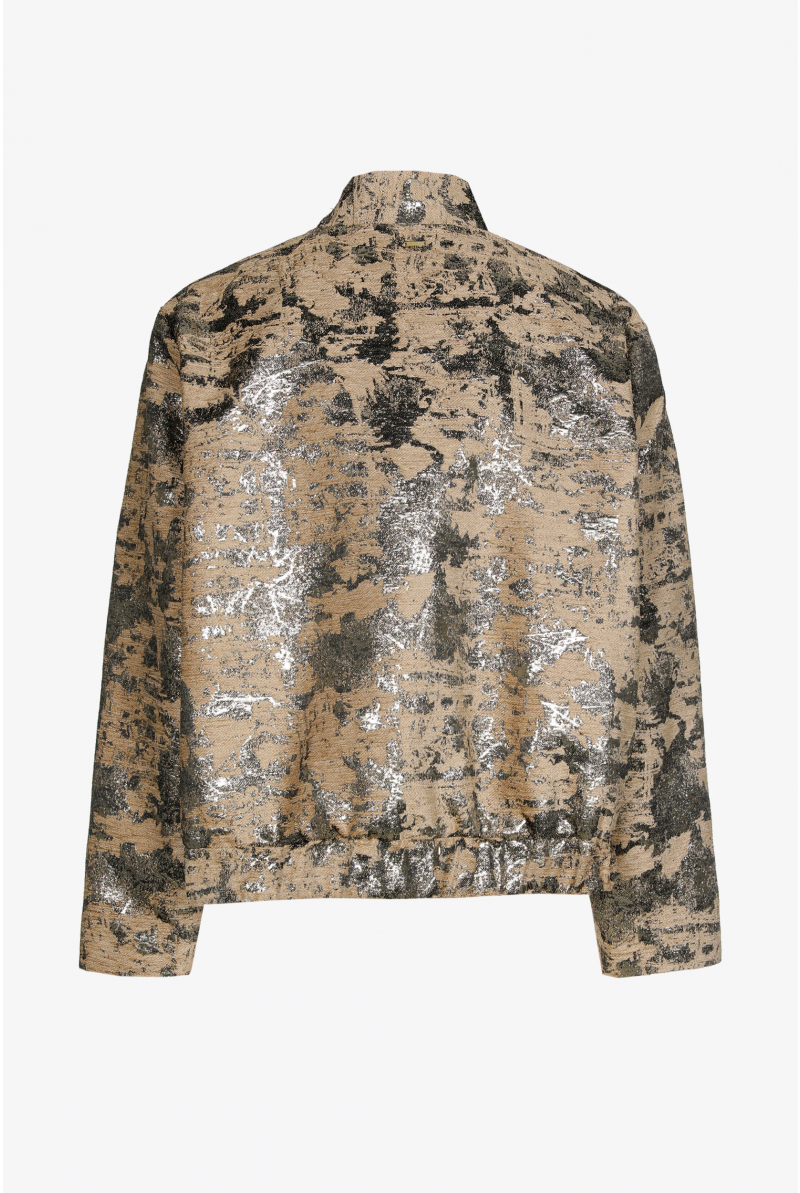 Bomberjasje in jacquard motief