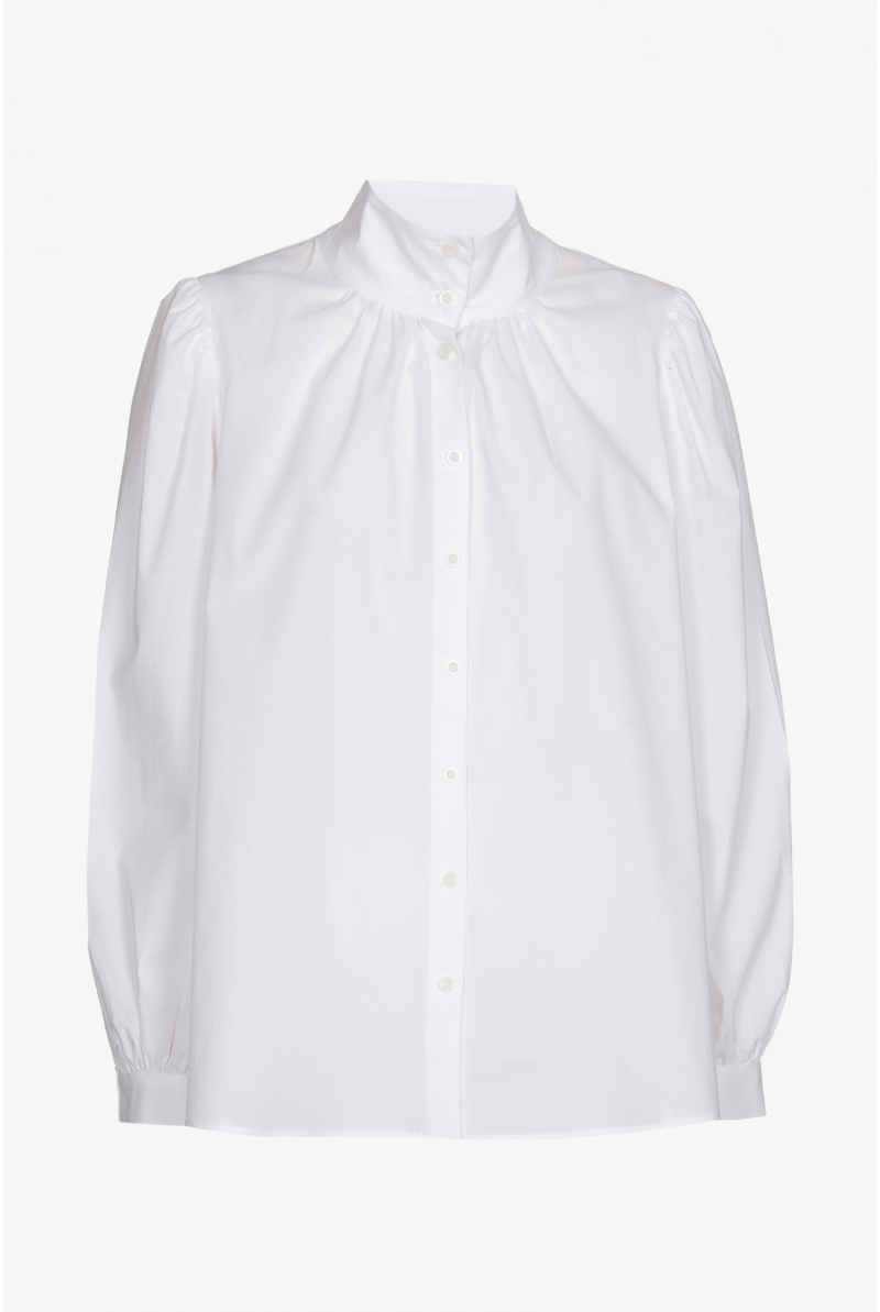Blouse met opstaande kraag