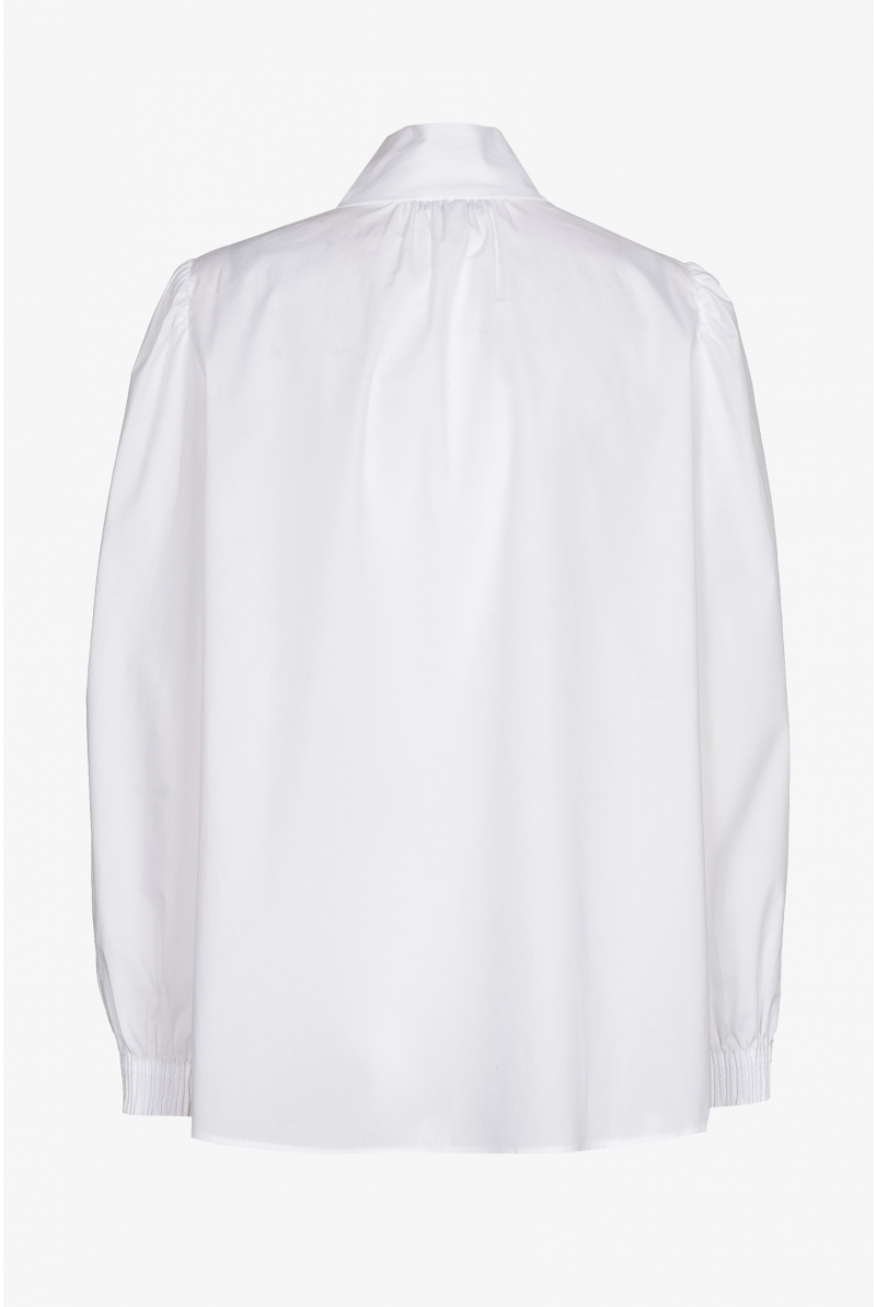 Blouse met opstaande kraag