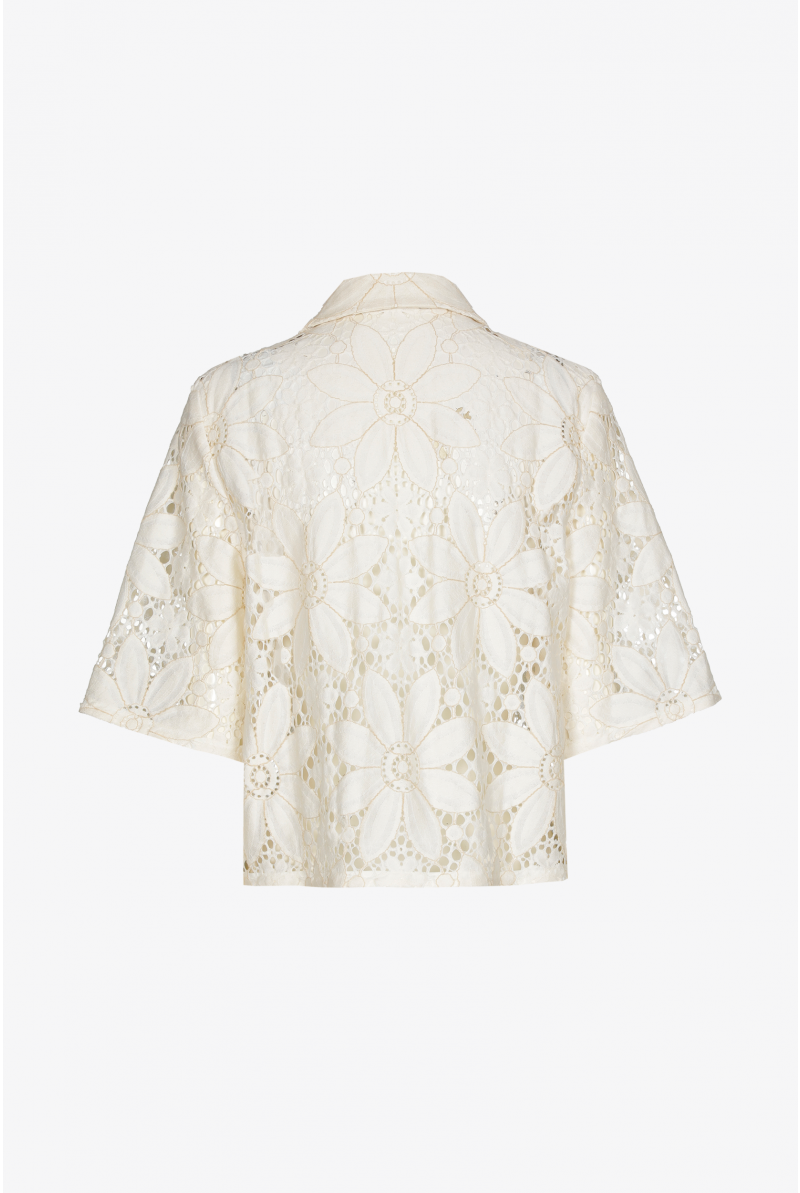 Blouse en broderie anglaise