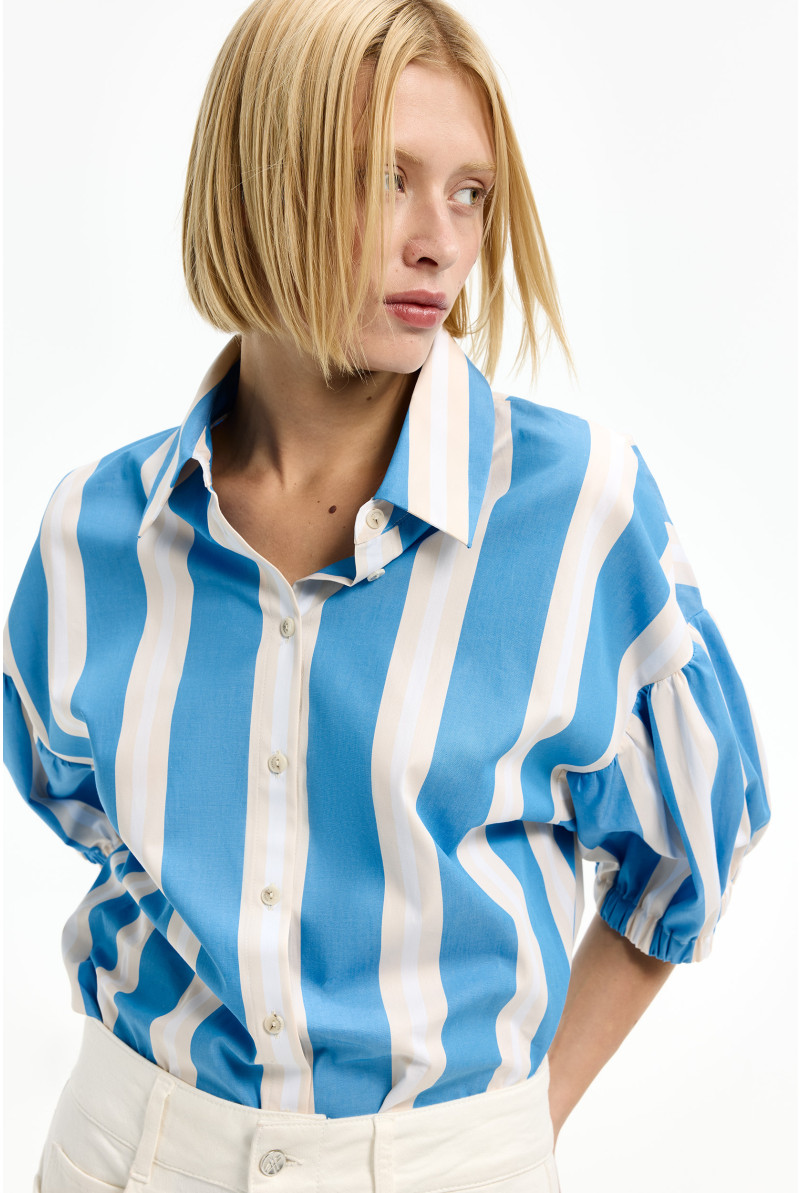 Blouse in biologisch katoen