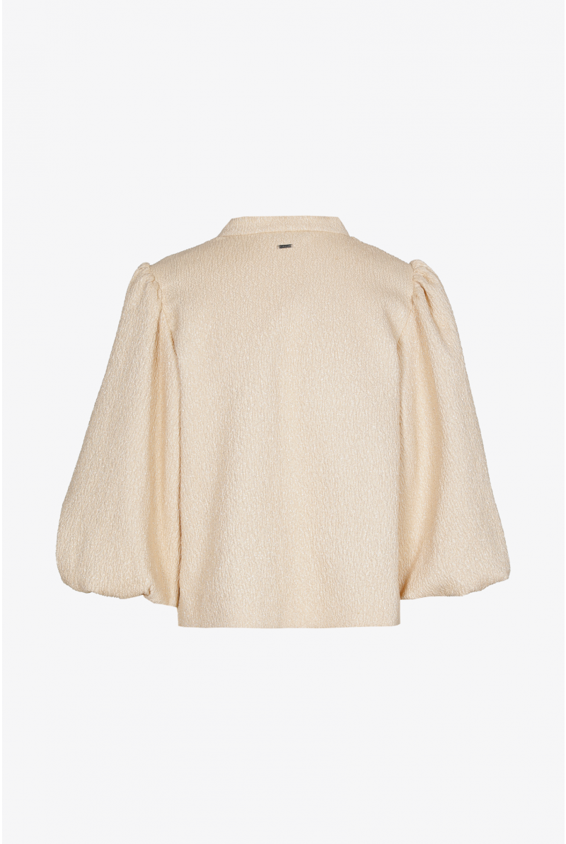 Veste courte en jacquard