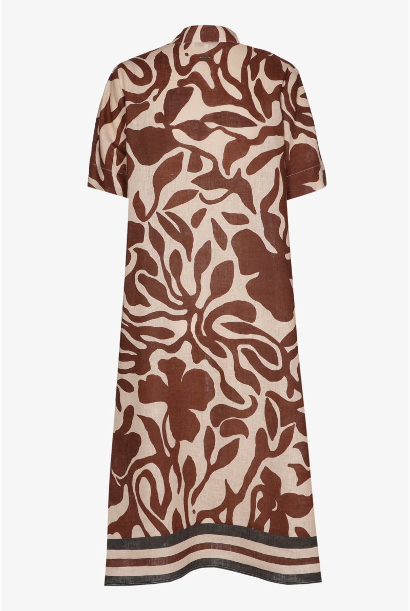 Robe à motif organique