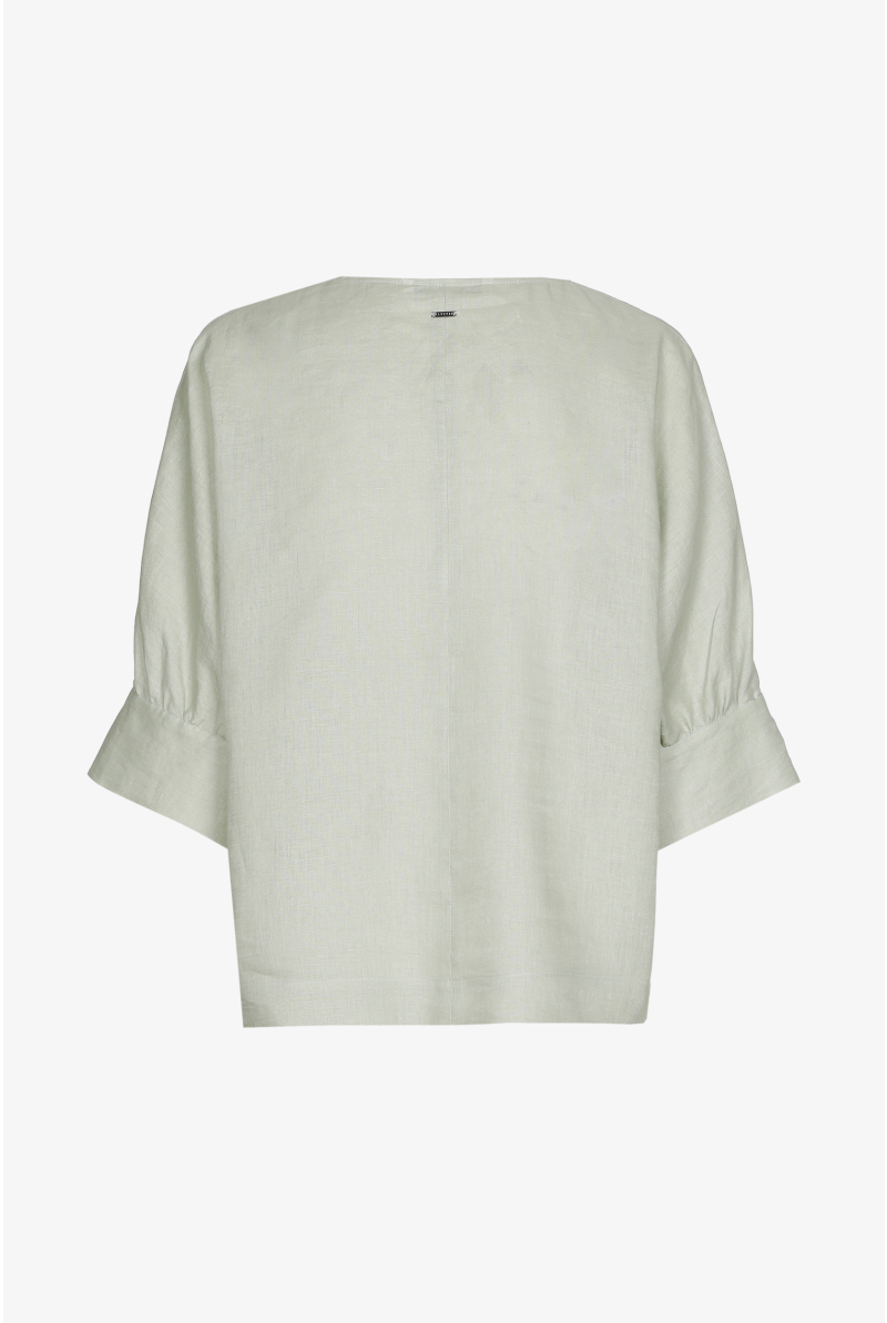 Sommerliche Leinenbluse