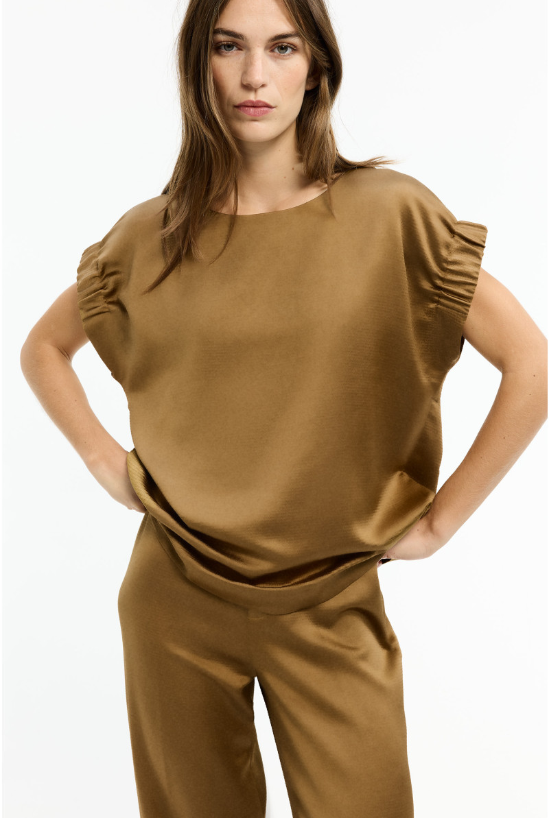 Satin blouse
