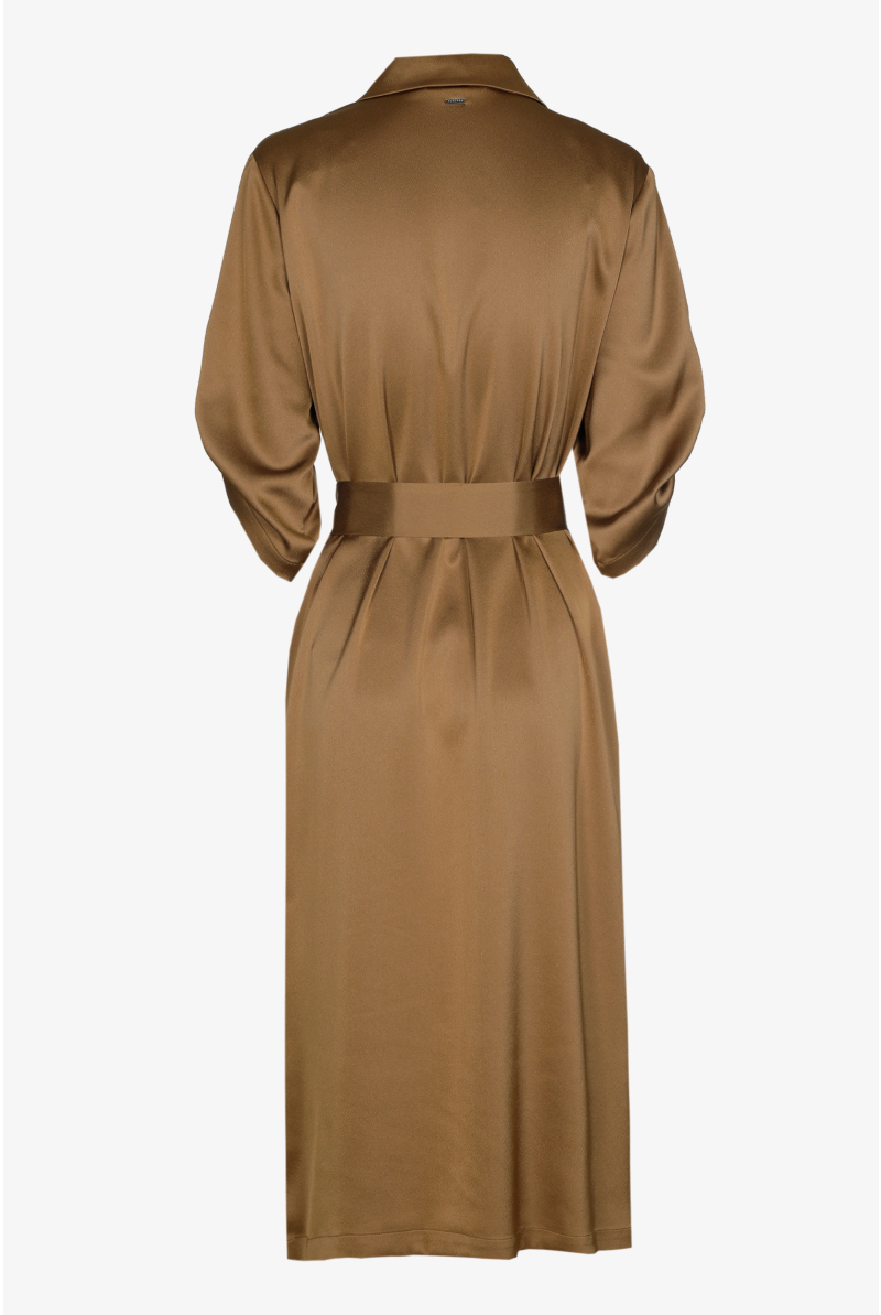 Satijnen hemdjurk