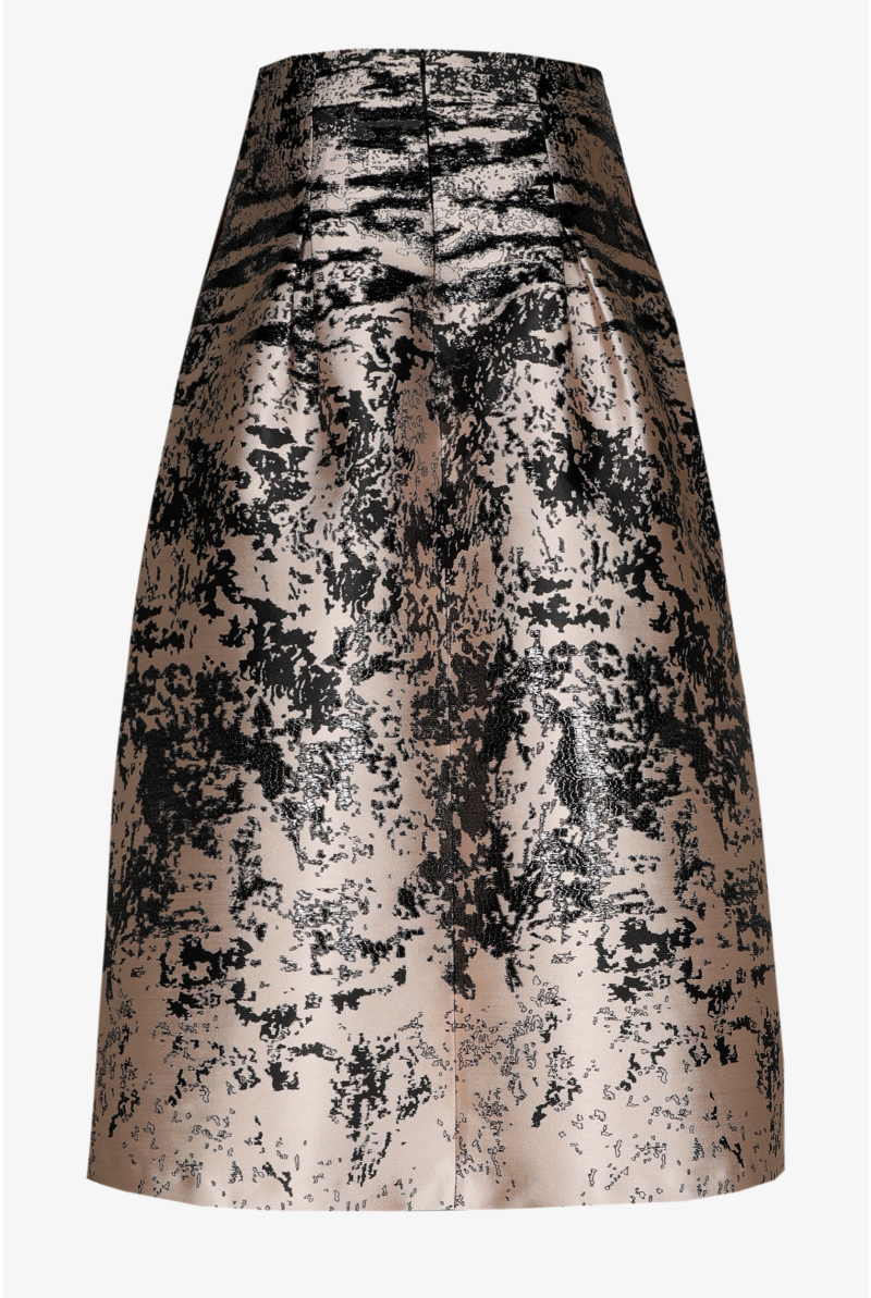 A-lijn rok met bijzonder motief