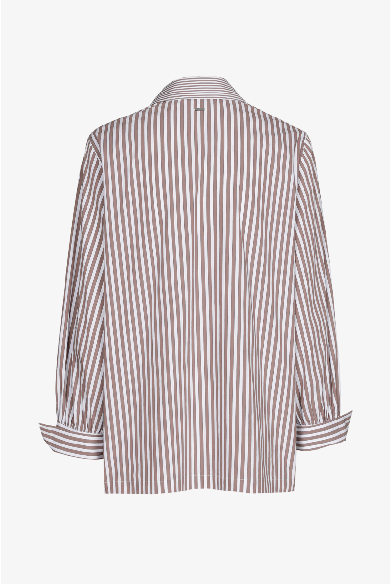 Hemdbluse mit Doppelstreifen