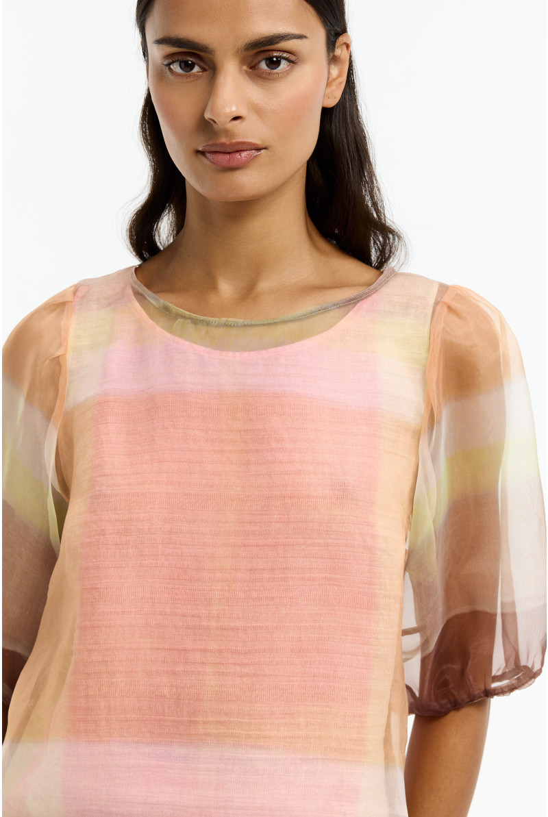 Voile-Bluse