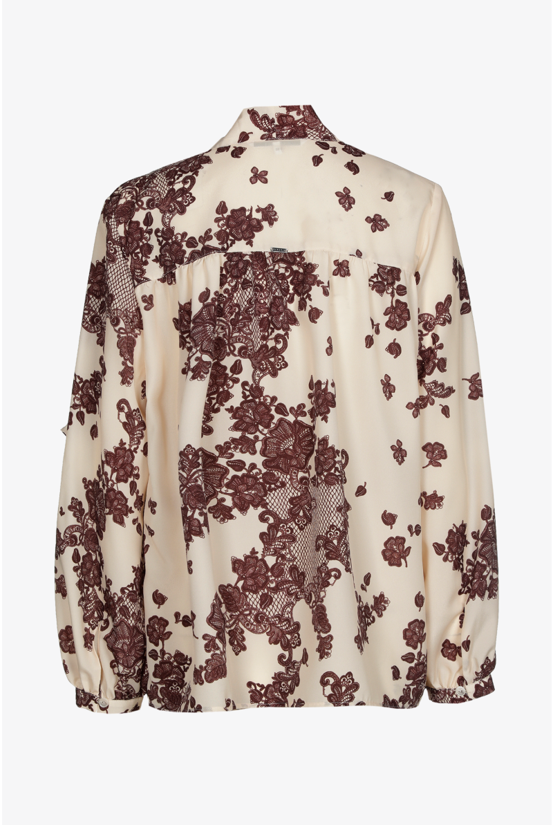 Bluse mit Volant