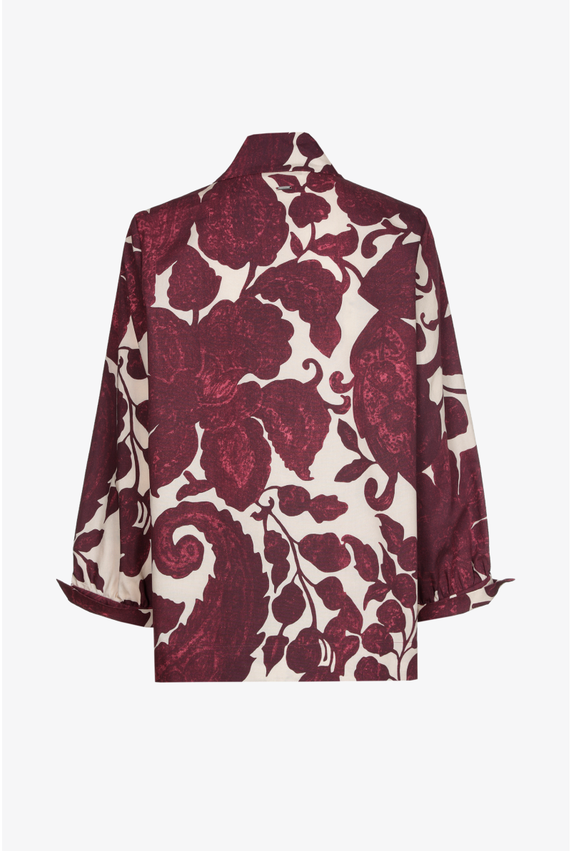 Blouse met paisleyprint