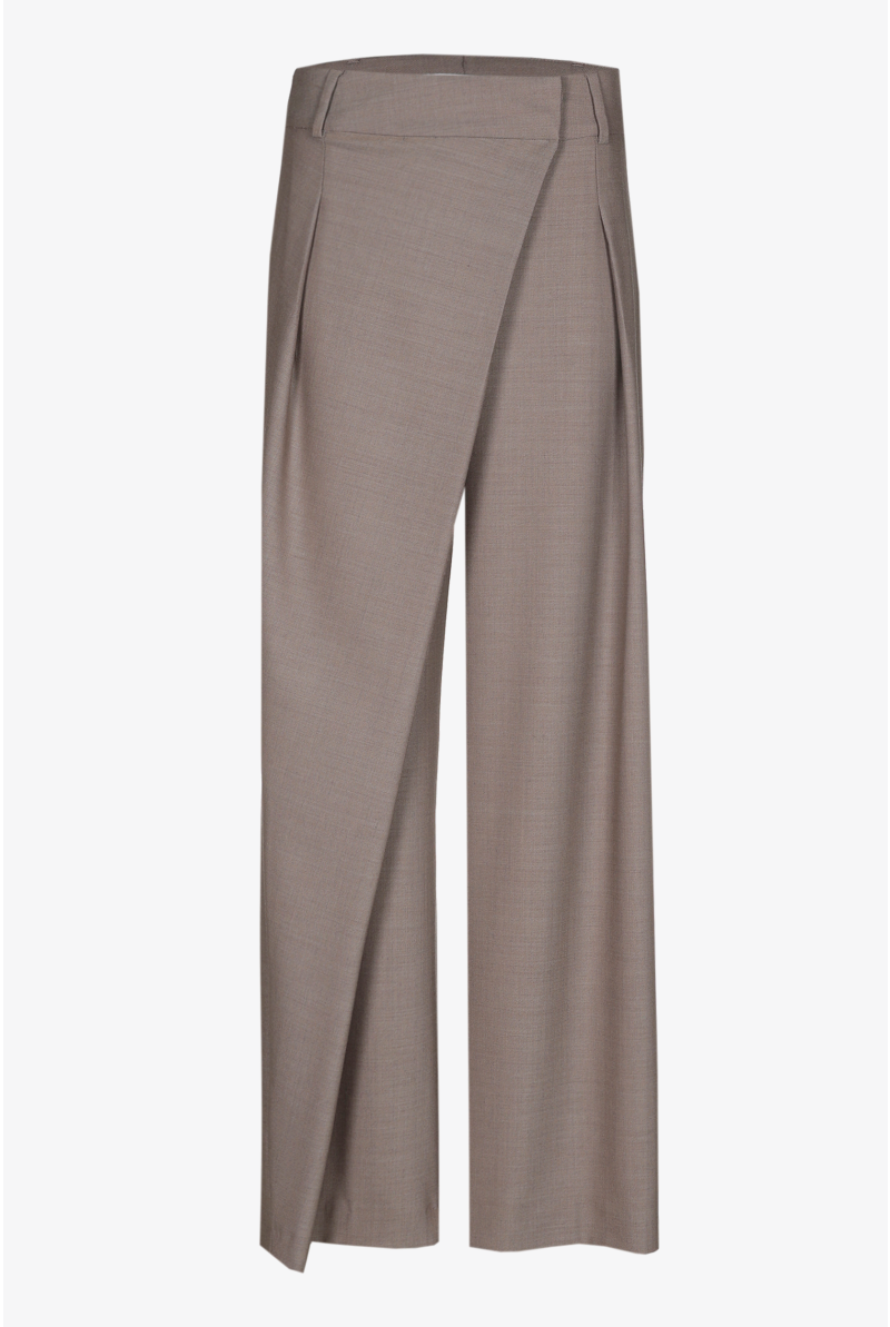 Smart trousers with pleated detail