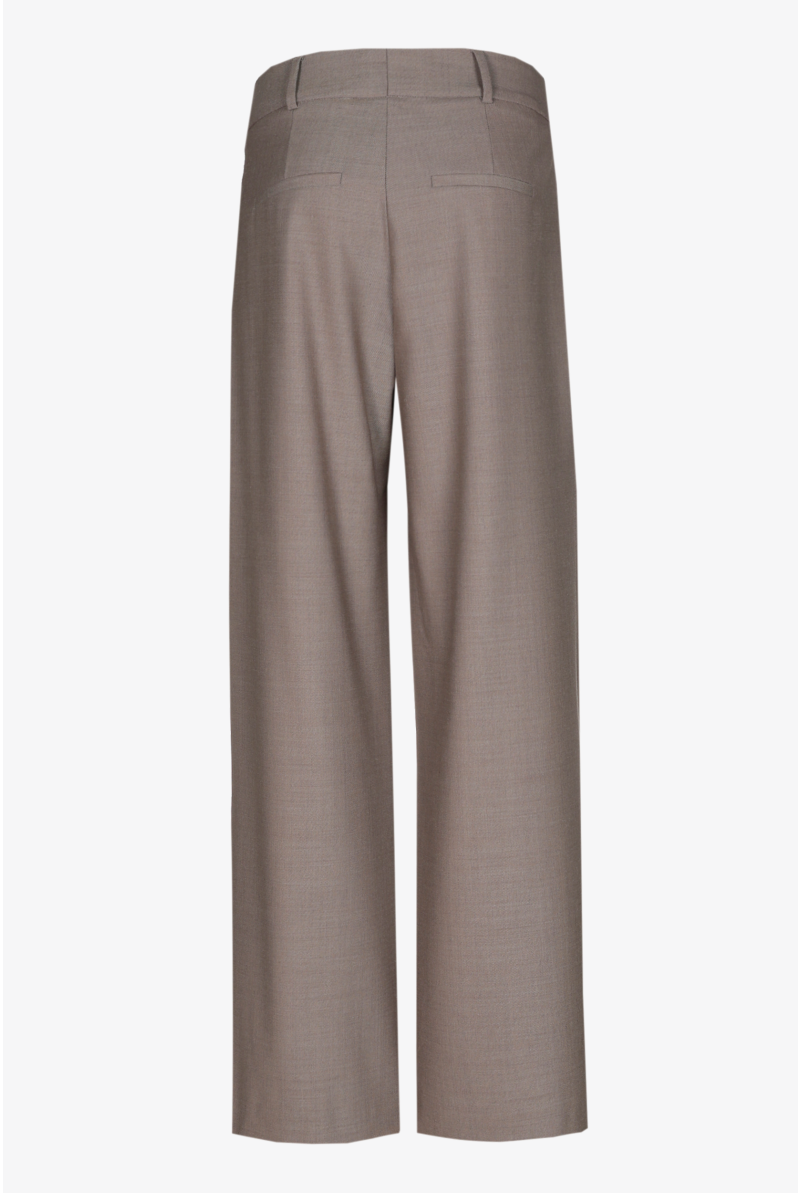 Smart trousers with pleated detail