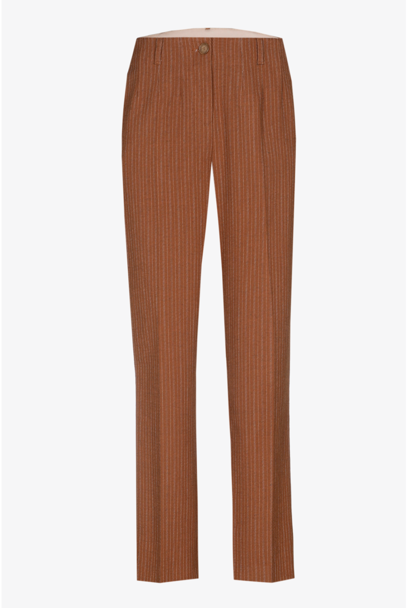 Striped trousers