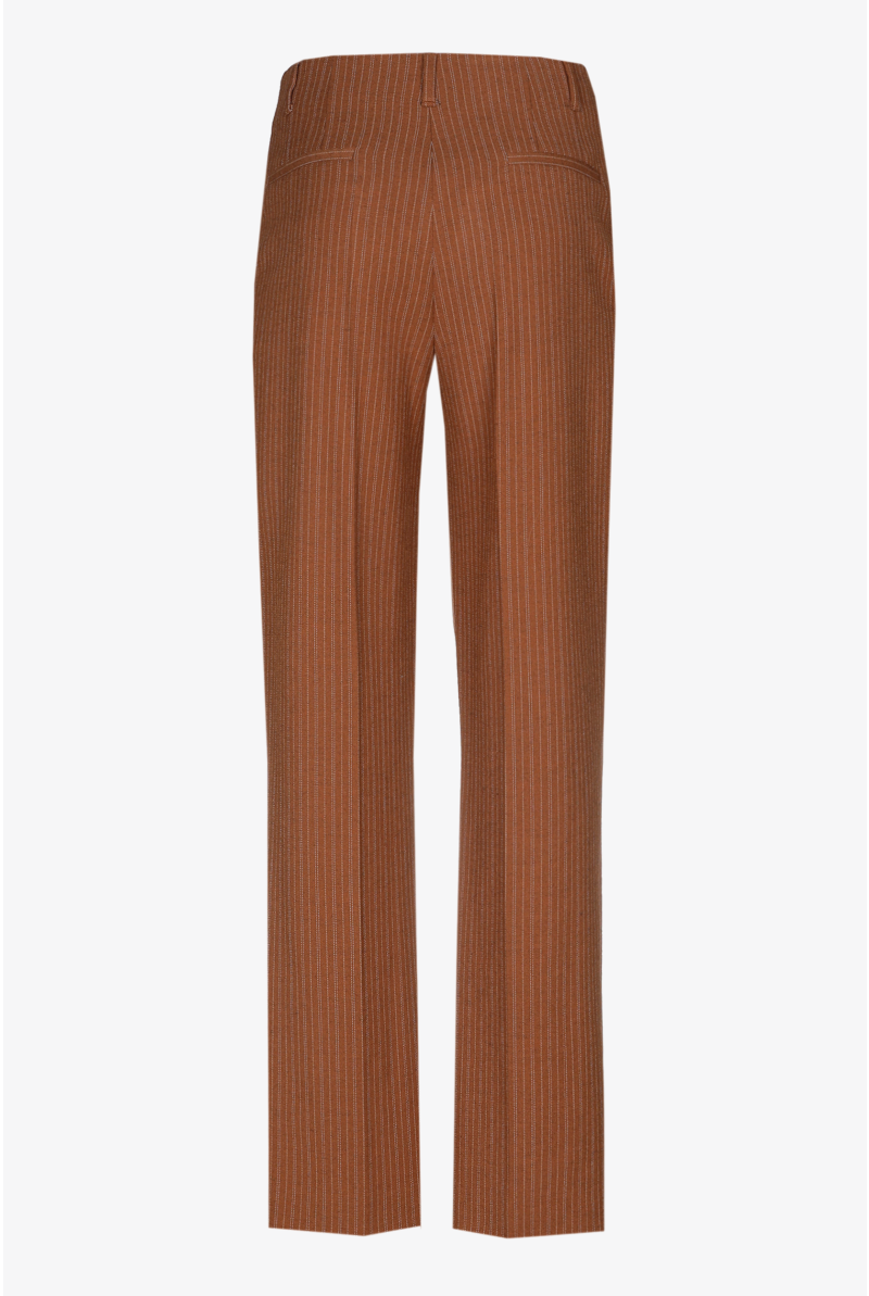 Striped trousers