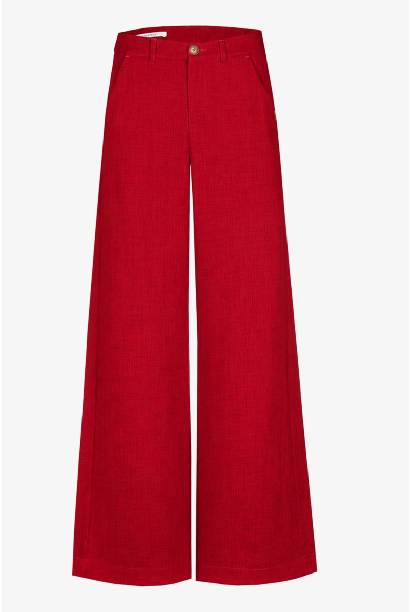 Broek met wijde pijpen